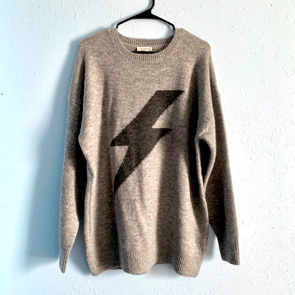 ee:some Sweaters - Soft and cozy lighting bolt sweater